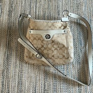 Coach Signature Crossbody Purse